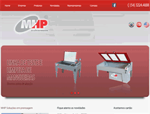 Tablet Screenshot of mhp.ind.br